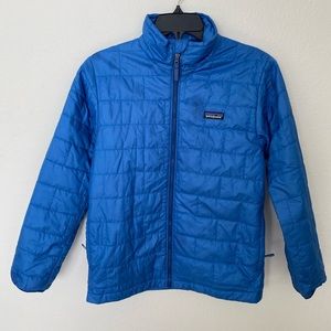 PATAGONIA Boys Quilted Zip Up Jacket- Sz 14/XL